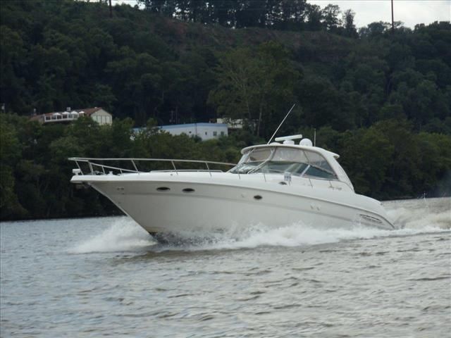 2001 Sea Ray boat for sale, model of the boat is 460 Sundancer & Image # 1 of 53