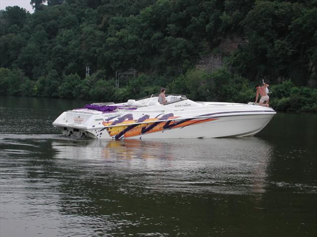 1999 Black Thunder boat for sale, model of the boat is 430 SC & Image # 1 of 25