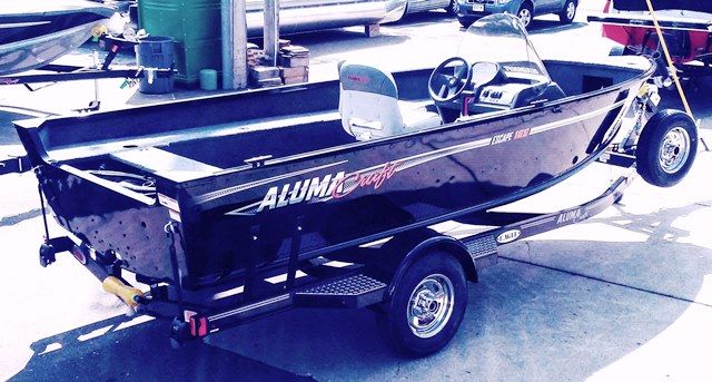 2018 Alumacraft boat for sale, model of the boat is 165 CS & Image # 2 of 18