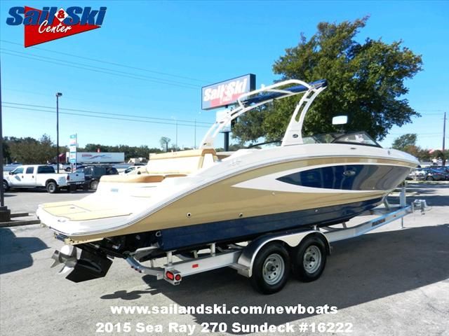 2015 Sea Ray boat for sale, model of the boat is 270 Sundeck & Image # 2 of 42