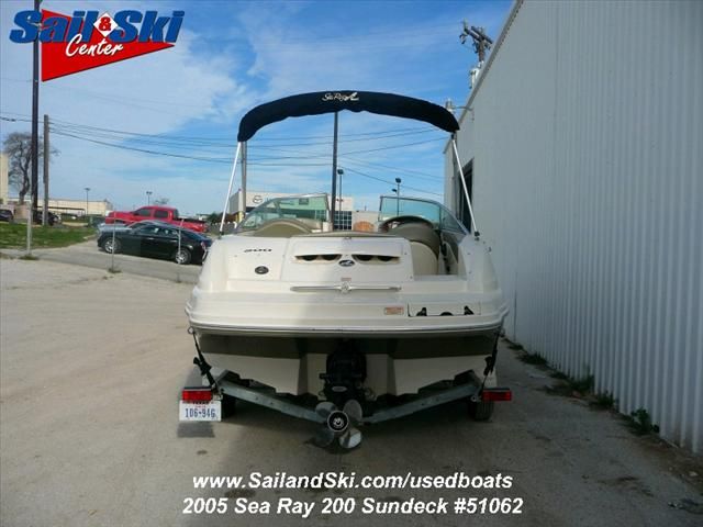 2005 Sea Ray boat for sale, model of the boat is 200 SUNDECK & Image # 2 of 14