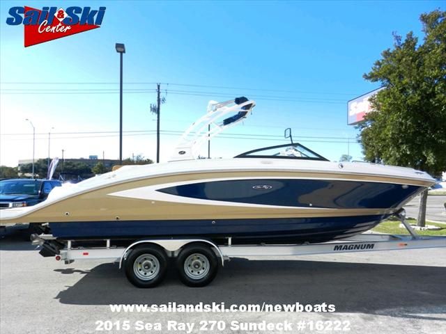 2015 Sea Ray boat for sale, model of the boat is 270 Sundeck & Image # 1 of 42