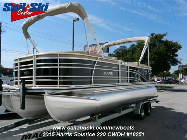 2015 Harris boat for sale, model of the boat is 220 & Image # 2 of 41