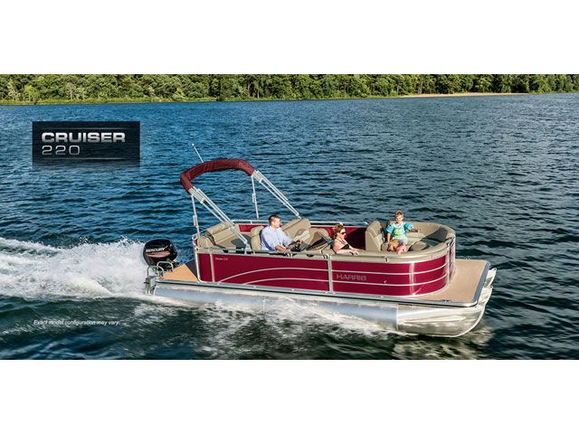 2015 Harris boat for sale, model of the boat is 220 & Image # 1 of 16