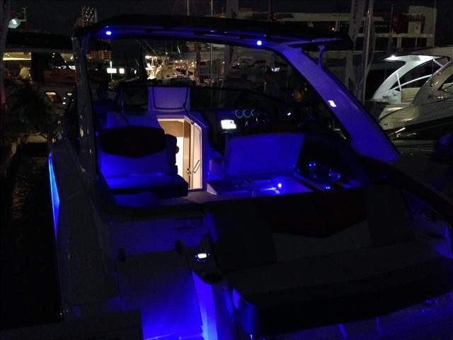 2014 Cruisers Yachts boat for sale, model of the boat is 328 SS Black Diamond Edition & Image # 2 of 12