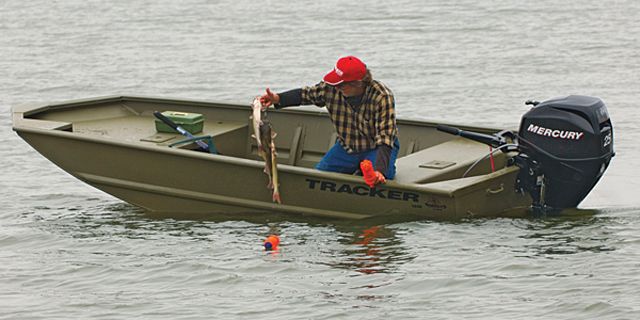 2019 GRIZZLY 1448 Jon TRACKER Hunt And Fish Jon Boat, 45% OFF