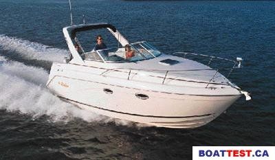 2001 rinker fiesta vee 270 boat test & review 27 boat tests