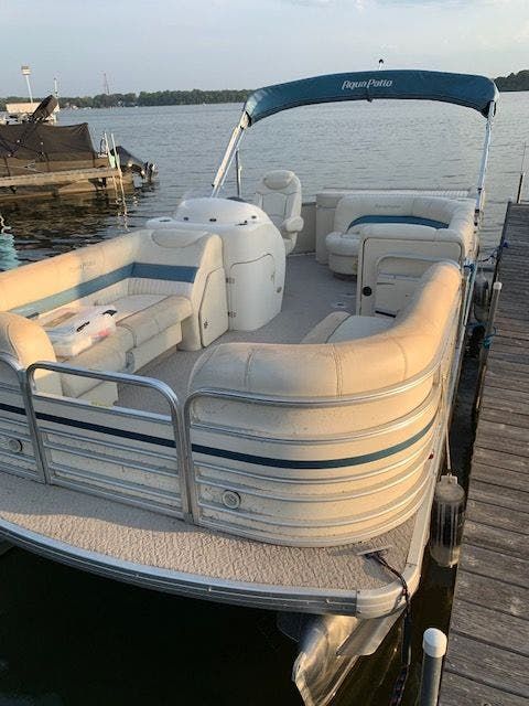 2007 Aqua Patio boat for sale, model of the boat is 180RE & Image # 2 of 34