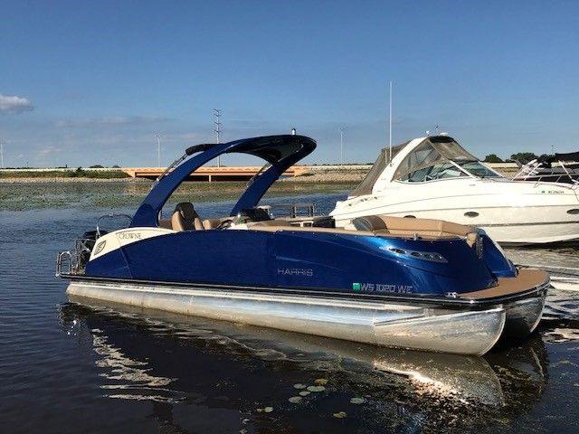 2016 Harris boat for sale, model of the boat is 250 CROWNE SL & Image # 1 of 2