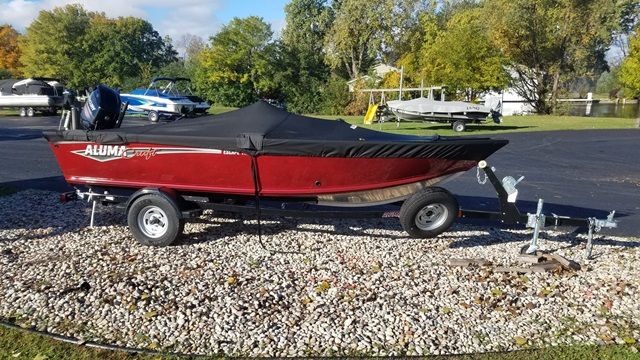 2018 Alumacraft boat for sale, model of the boat is 165 & Image # 1 of 2