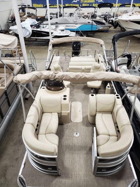 2017 Sylvan boat for sale, model of the boat is 8524DLZ & Image # 2 of 7