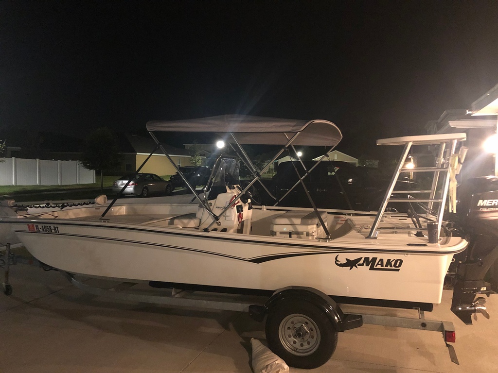 2019 Mako boat for sale, model of the boat is 17 Pro Skiff & Image # 3 of 3