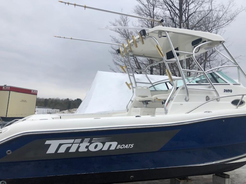 2002 Triton boat for sale, model of the boat is 2690 WA & Image # 7 of 24