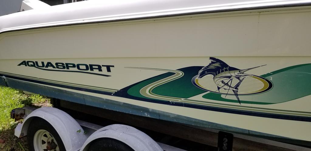 2001 Aquasport boat for sale, model of the boat is 205 Osprey & Image # 3 of 10