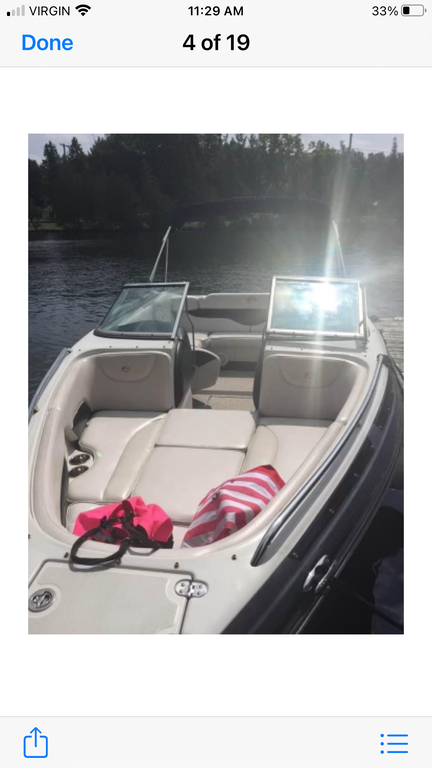 2012 Crownline boat for sale, model of the boat is 235SS & Image # 4 of 8